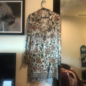 Zara flower dress